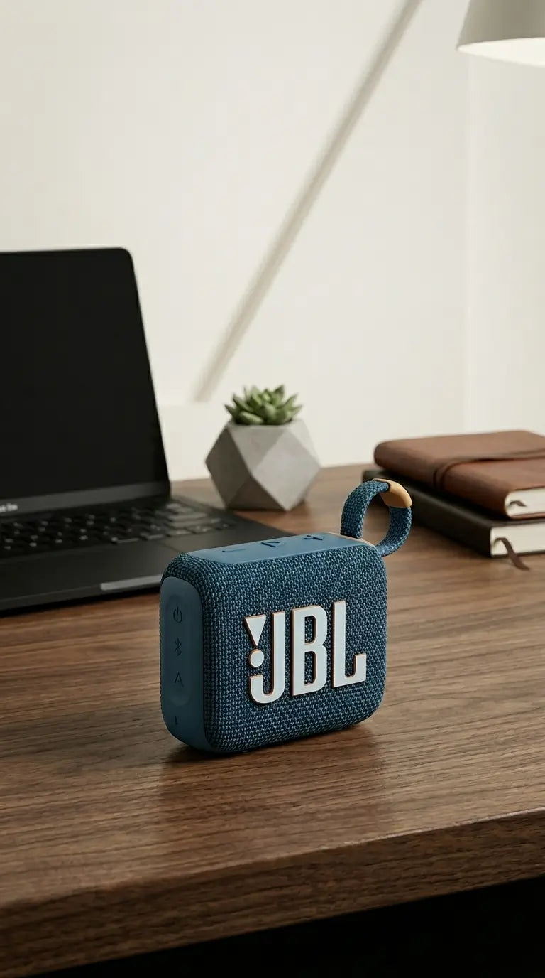 JBL Go 4 Portable Bluetooth Speaker – Blue