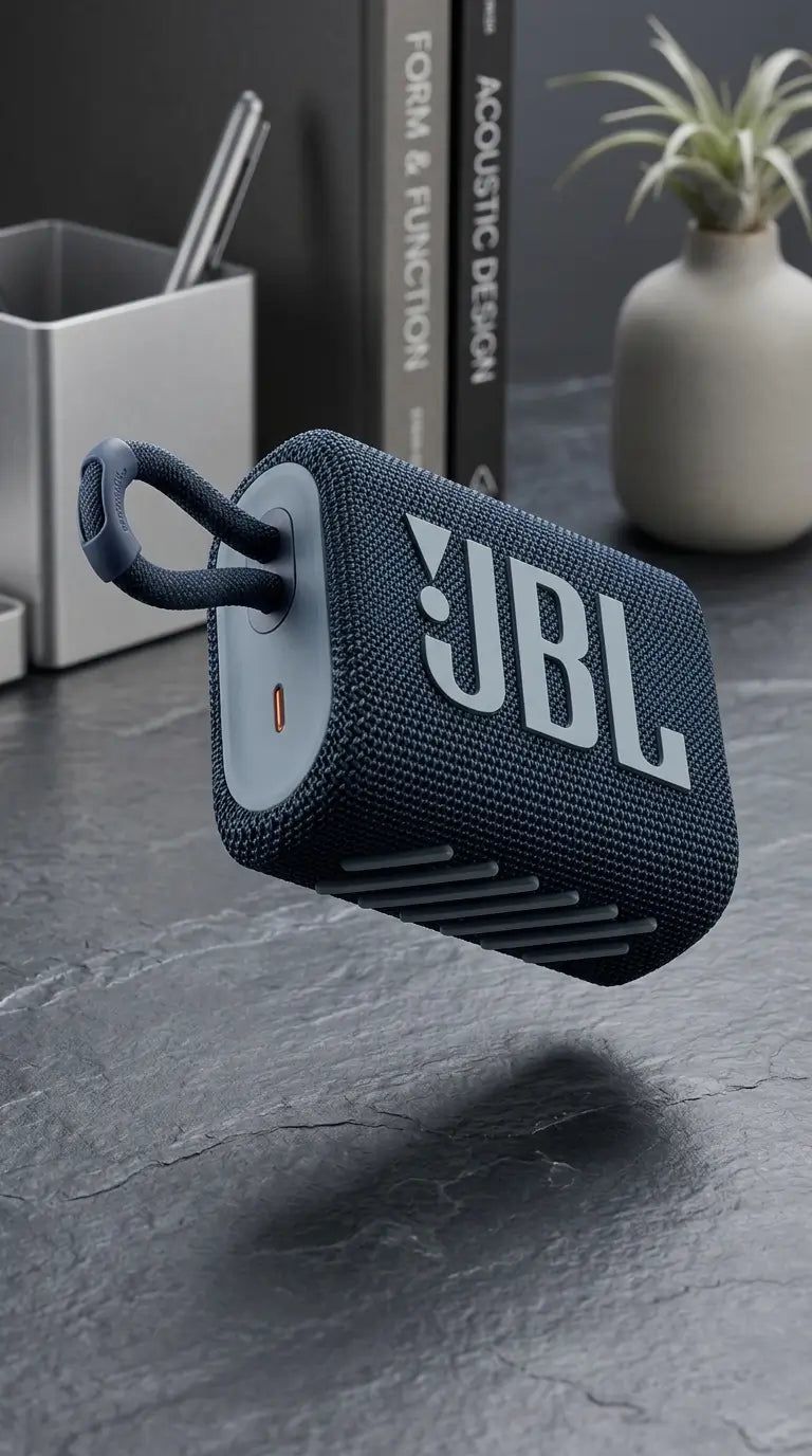 JBL Go 3 Portable Bluetooth Speaker – Navy Blue