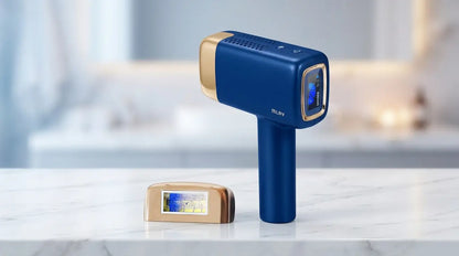 MLAY IPL Hair Removal Device – Permanent At-Home Laser Hair Removal with Protective Glasses