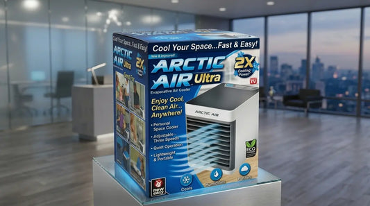 Arctic Air Ultra – Portable Evaporative Air Cooler (2X Cooling Power)