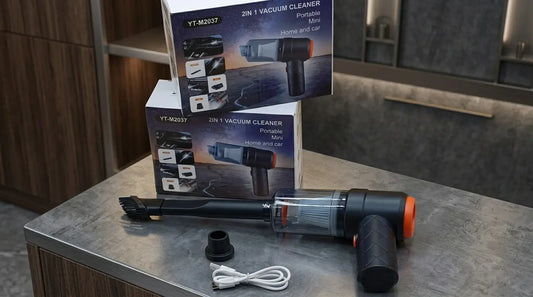 2 in 1 Portable Mini Vacuum Cleaner – Home & Car (YT-M2037)