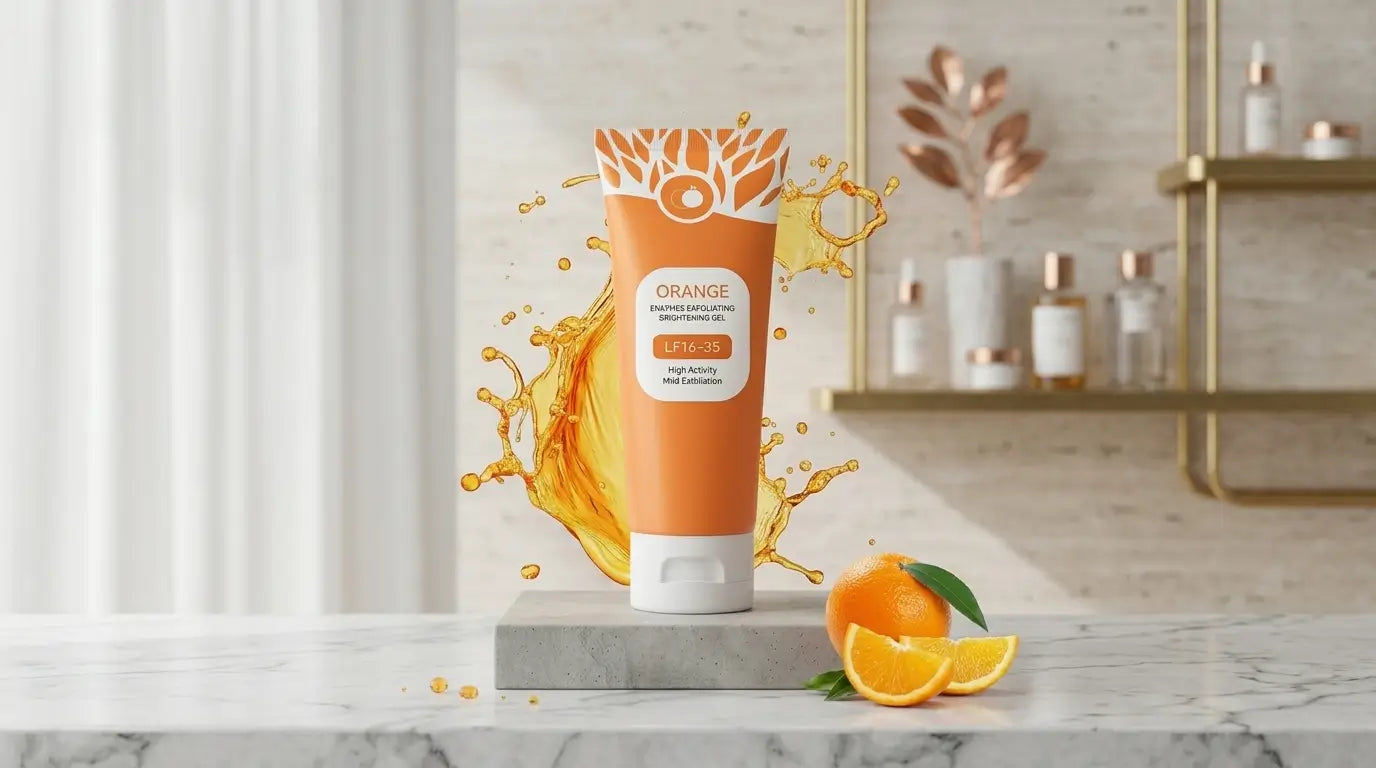Orange Enzyme Exfoliating Brightening Gel – High Activity Mild Exfoliation (LF16-35)